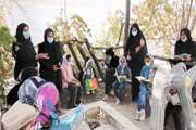 مرکز فرهنگی هنری شهرستان هرات به مناسبت هفته کتاب و کتابخوانی ایستگاه مطالعه برگزار نمود.